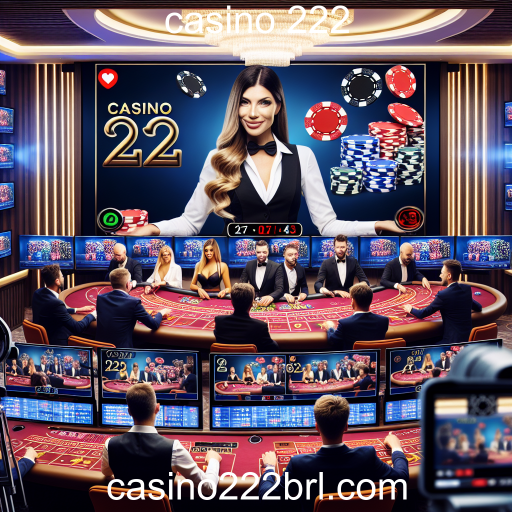 Experimente a Emoção do Casino ao Vivo no Casino 222